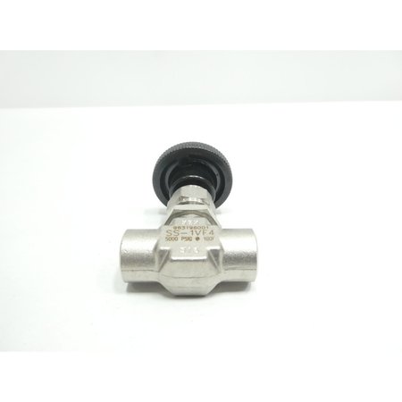 SWAGELOK MANUAL NPT STAINLESS 5000PSI 1/4IN NEEDLE VALVE SS-1VF4